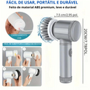 Esfregão elétrico sem fio com 4 cabeças de escova