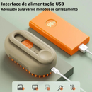 Escova A Vapor Para Gatos Cães 3 Em 1