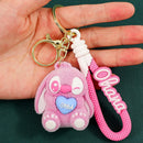 Pacote com 5 chaveiros Stitch da Disney