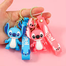 Pacote com 5 chaveiros Stitch da Disney