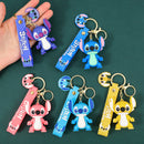 Pacote com 5 chaveiros Stitch da Disney